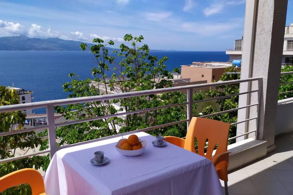 Blue sea apartment Saranda Exterior foto